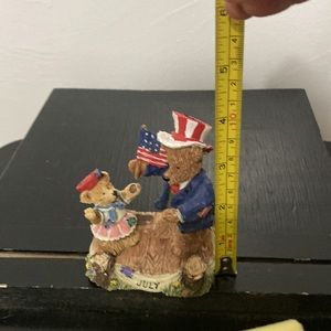 Birthday Bear sculpture - July